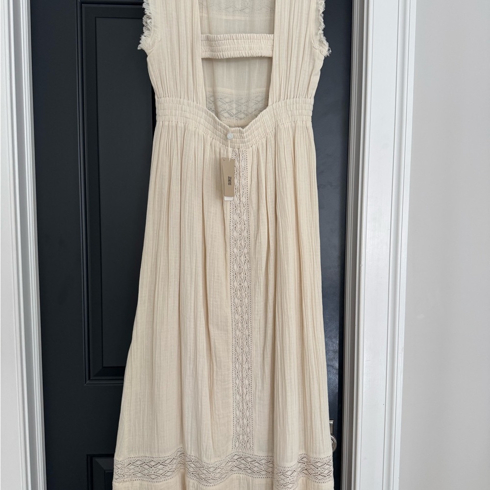 INDI & COLD Cream Lace Maxi Dress - Picture 7 of 7